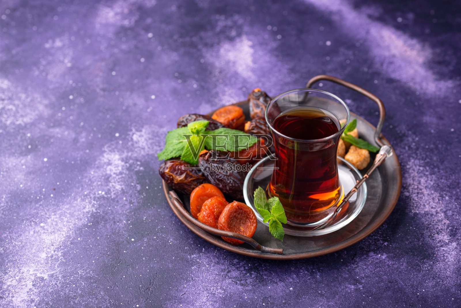 土耳其干果茶照片摄影图片