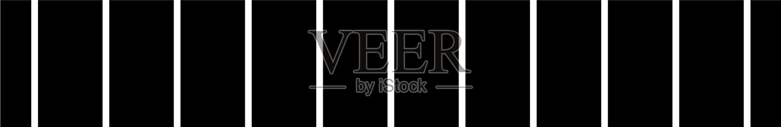 水平重复虚线条纹插画图片素材