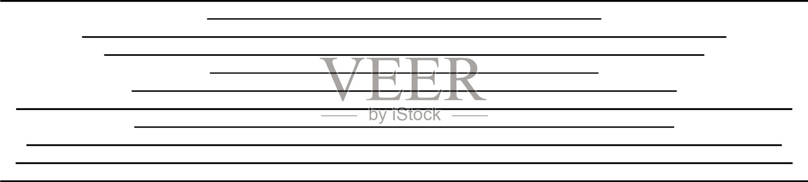 随机线条，条纹，基本的几何插画图片素材