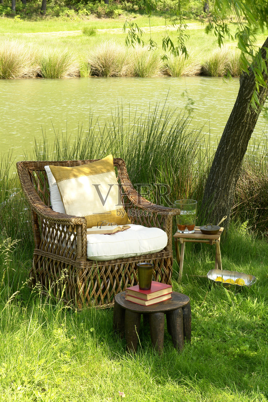 现代家居花园与室内设计风格照片摄影图片