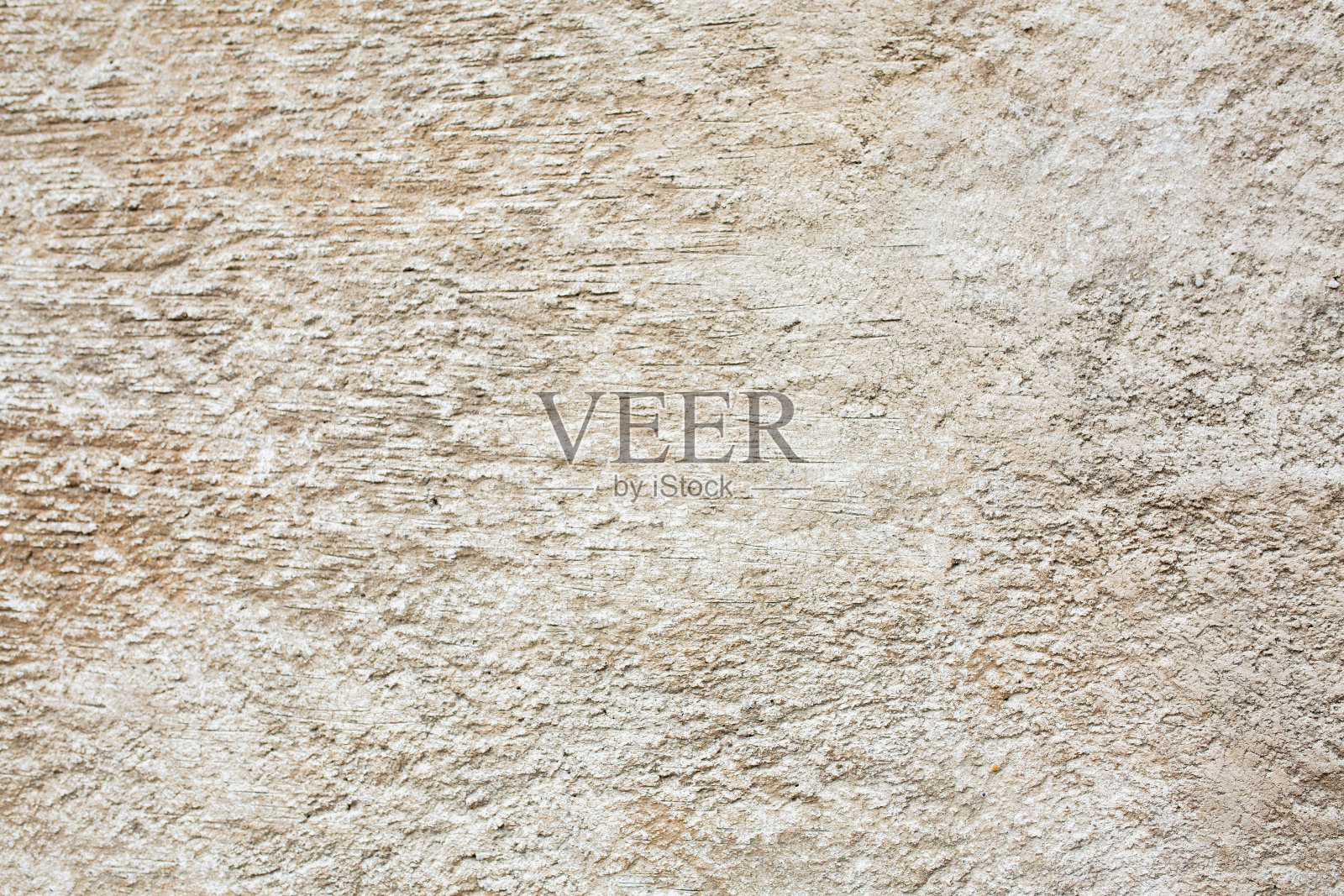 室外米色混凝土墙面有划痕照片摄影图片