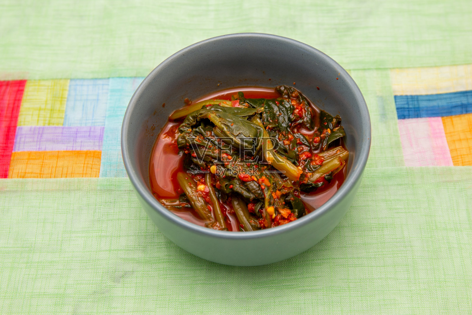 辣萝卜泡菜照片摄影图片