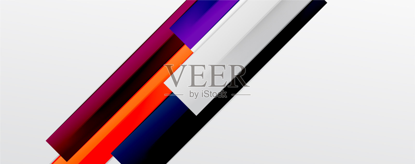 多色线条为背景设计模板插画图片素材