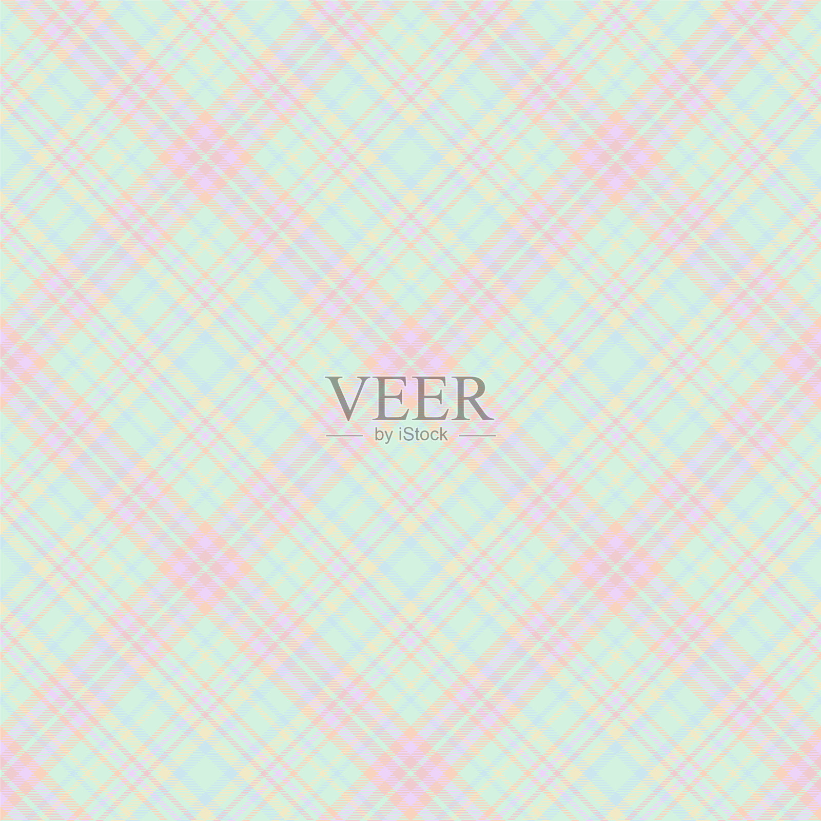 彩虹柔和的花格花格纹纹理插画图片素材