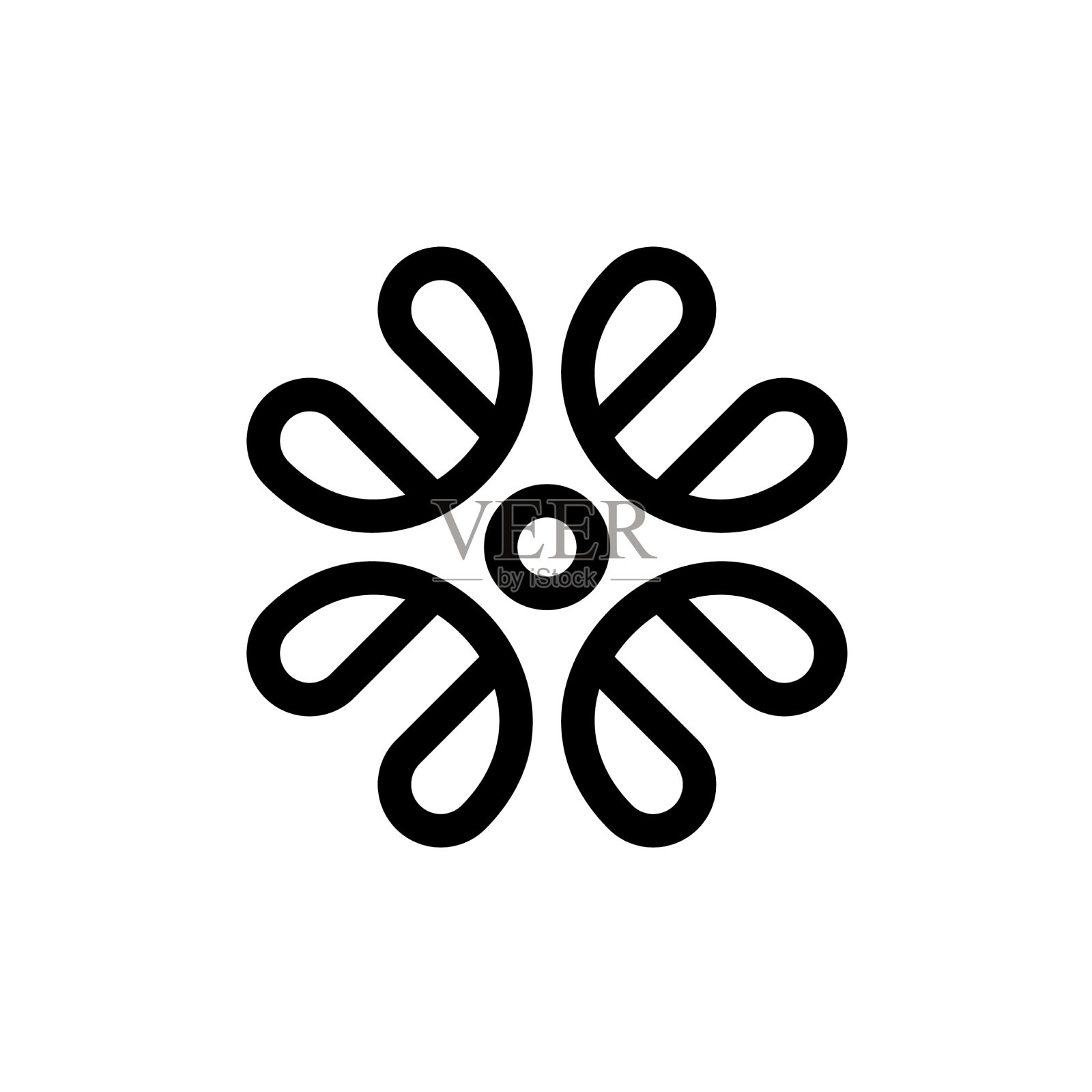 抽象的标志插画图片素材