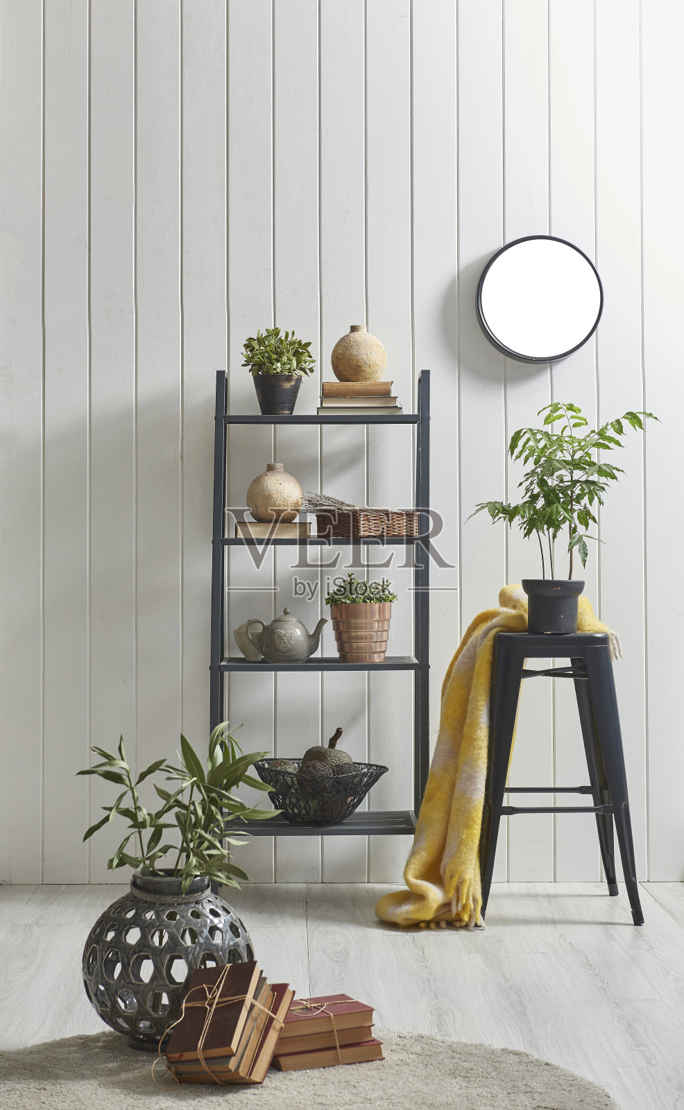 现代家居室内客厅风格设计照片摄影图片