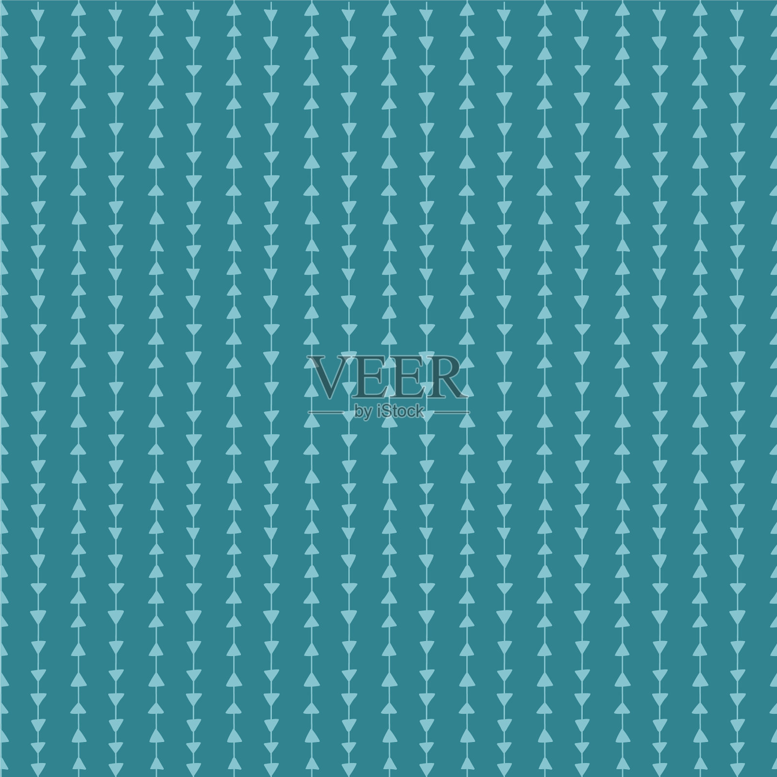 蓝色垂直条纹箭头无缝插画图片素材