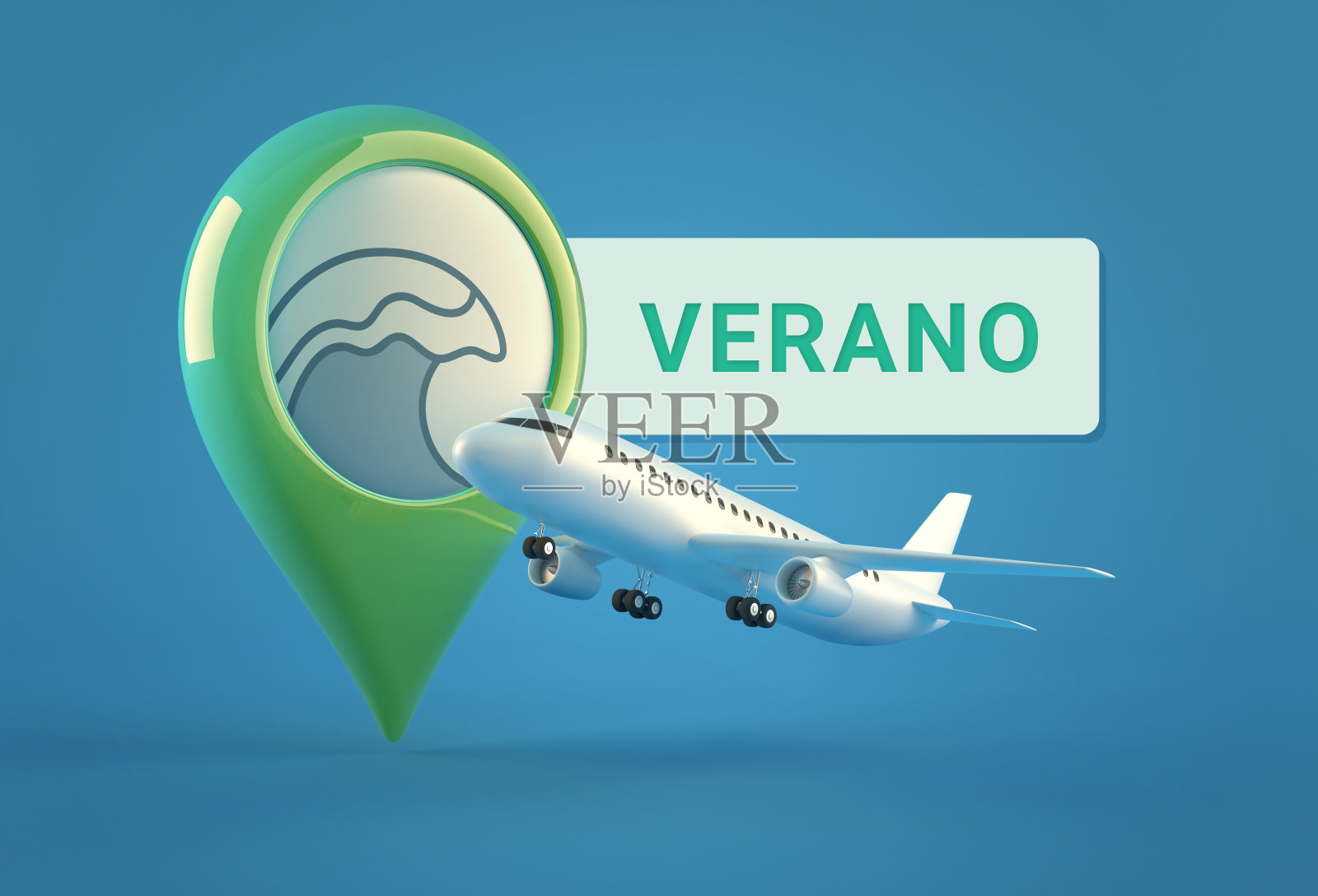 3d指针与平面- Verano照片摄影图片