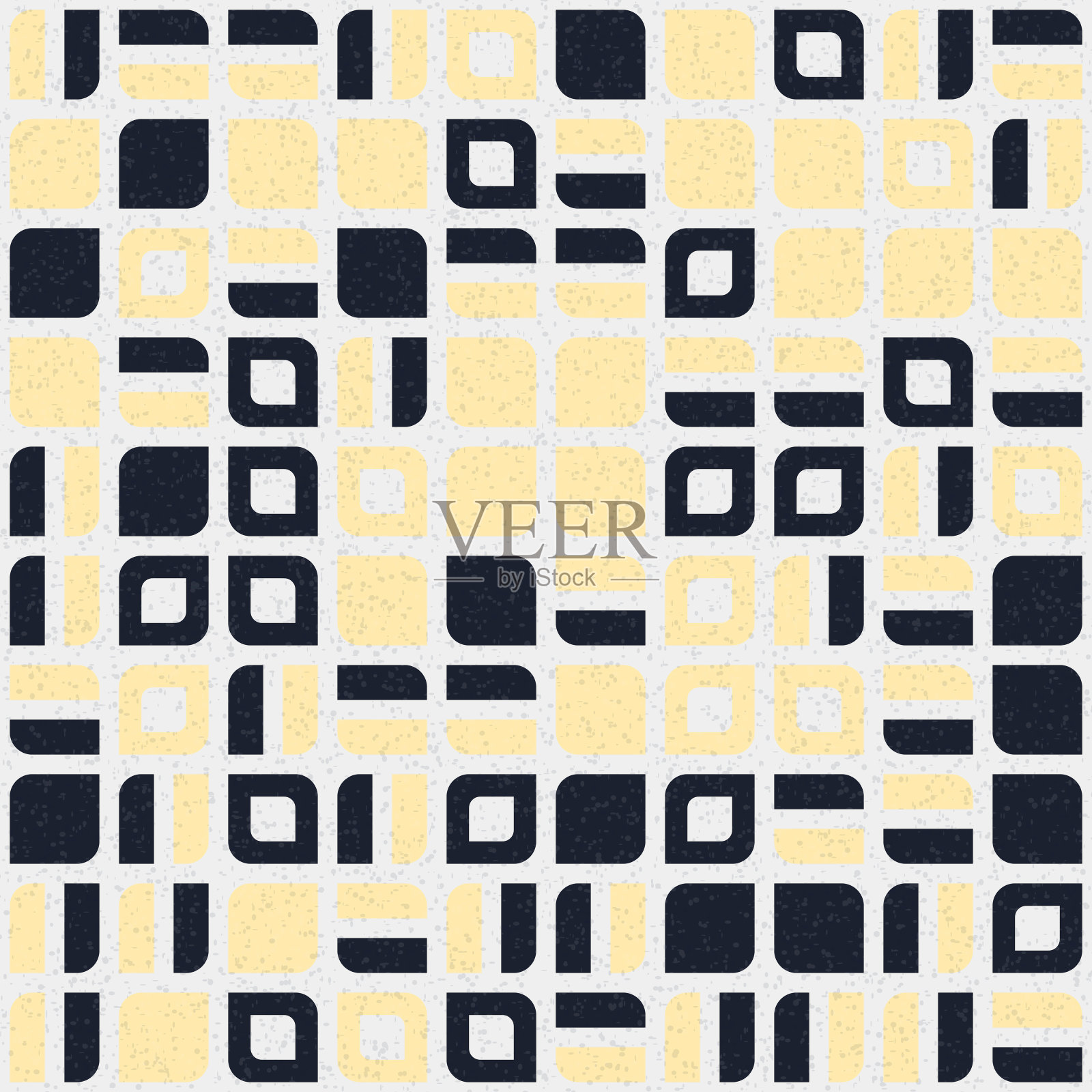 抽象几何图案生成计算艺术插图插画图片素材