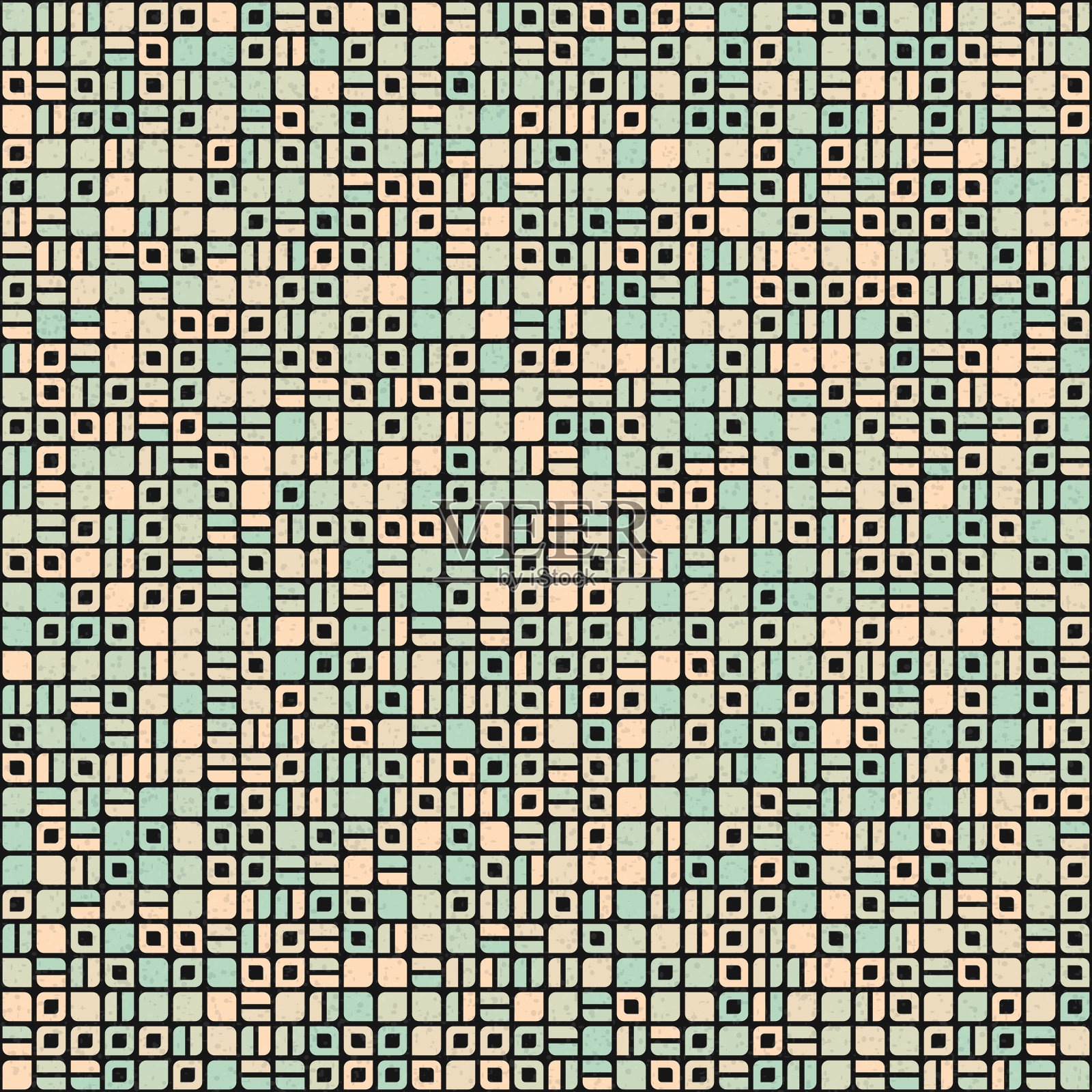 抽象几何图案生成计算艺术插图插画图片素材