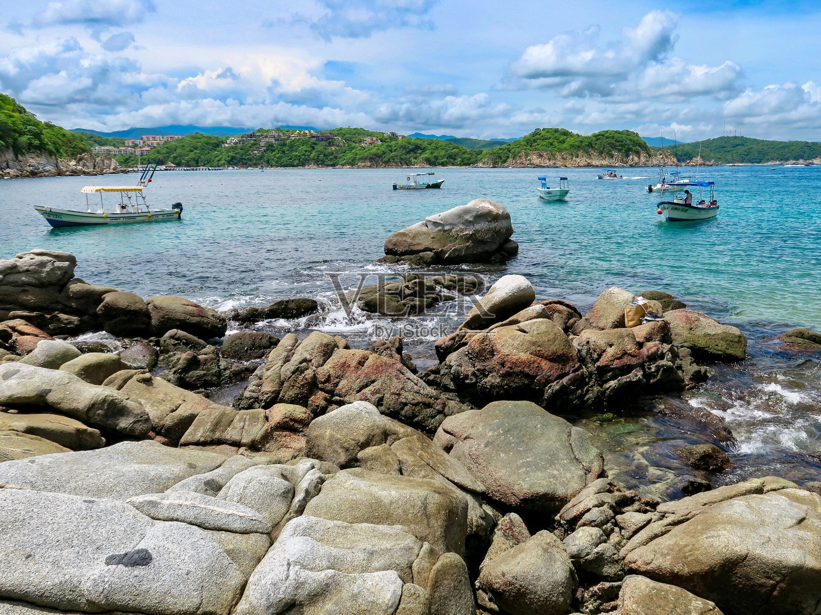 田园般的太平洋湾照片摄影图片