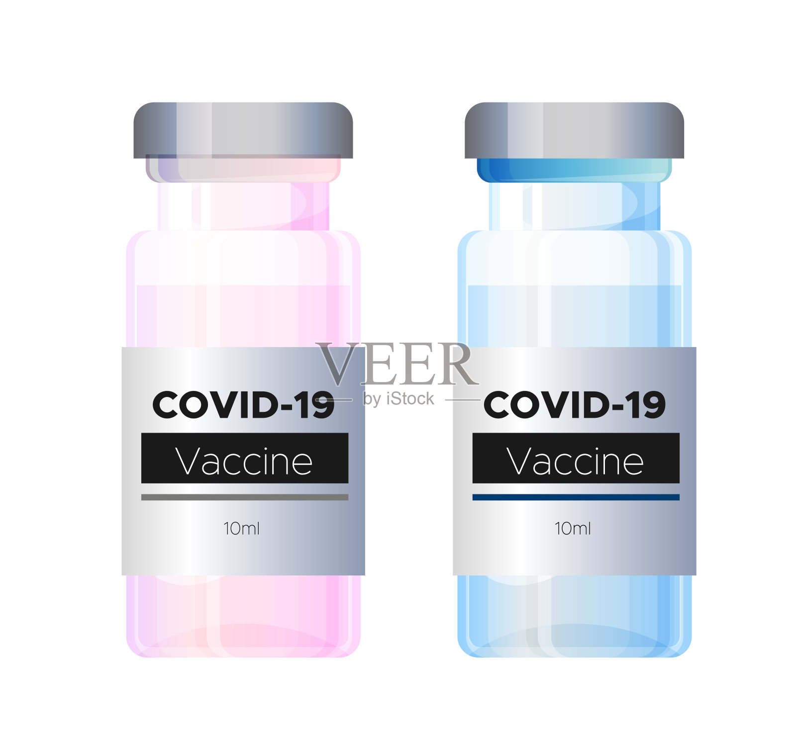 新型冠状病毒- 2019-nCoV -疫苗驱动-插图插画图片素材