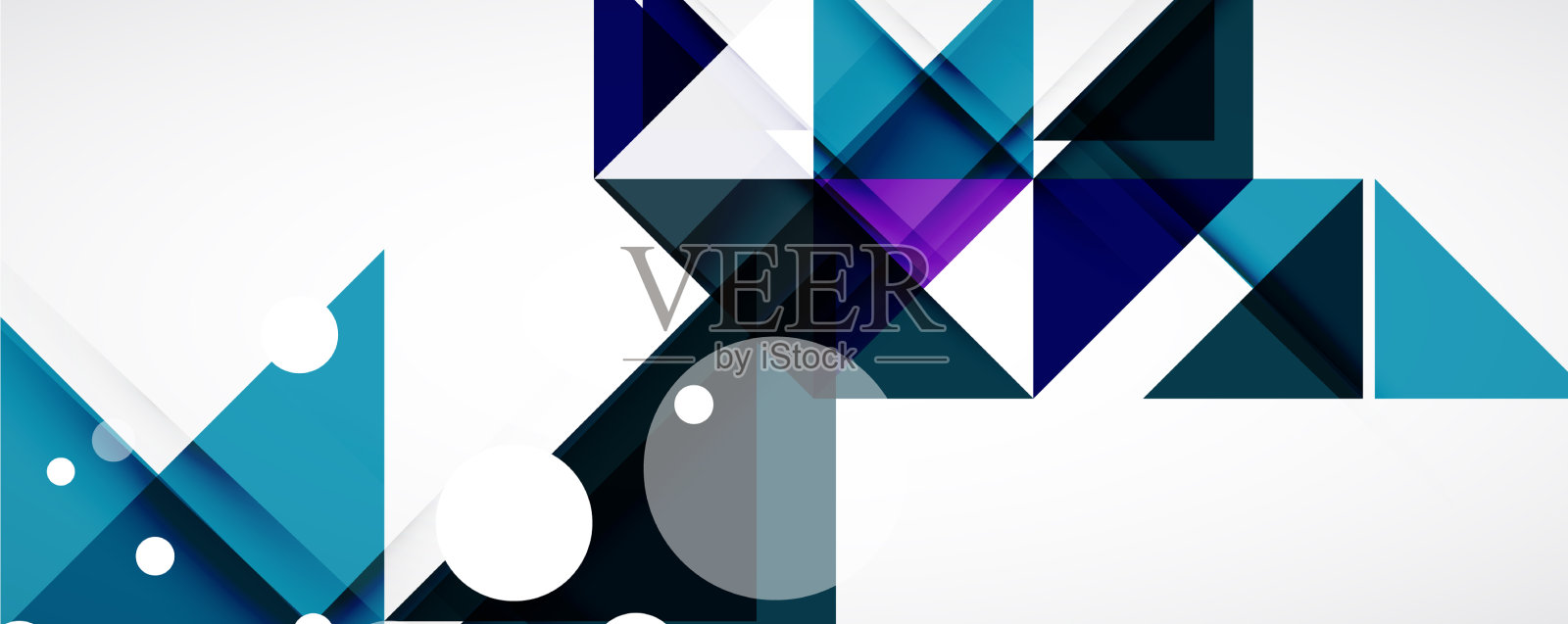 几何抽象背景技术色彩插画图片素材