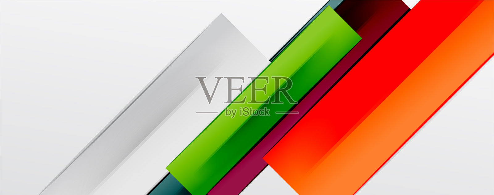 色彩抽象线条时尚几何背景插画图片素材