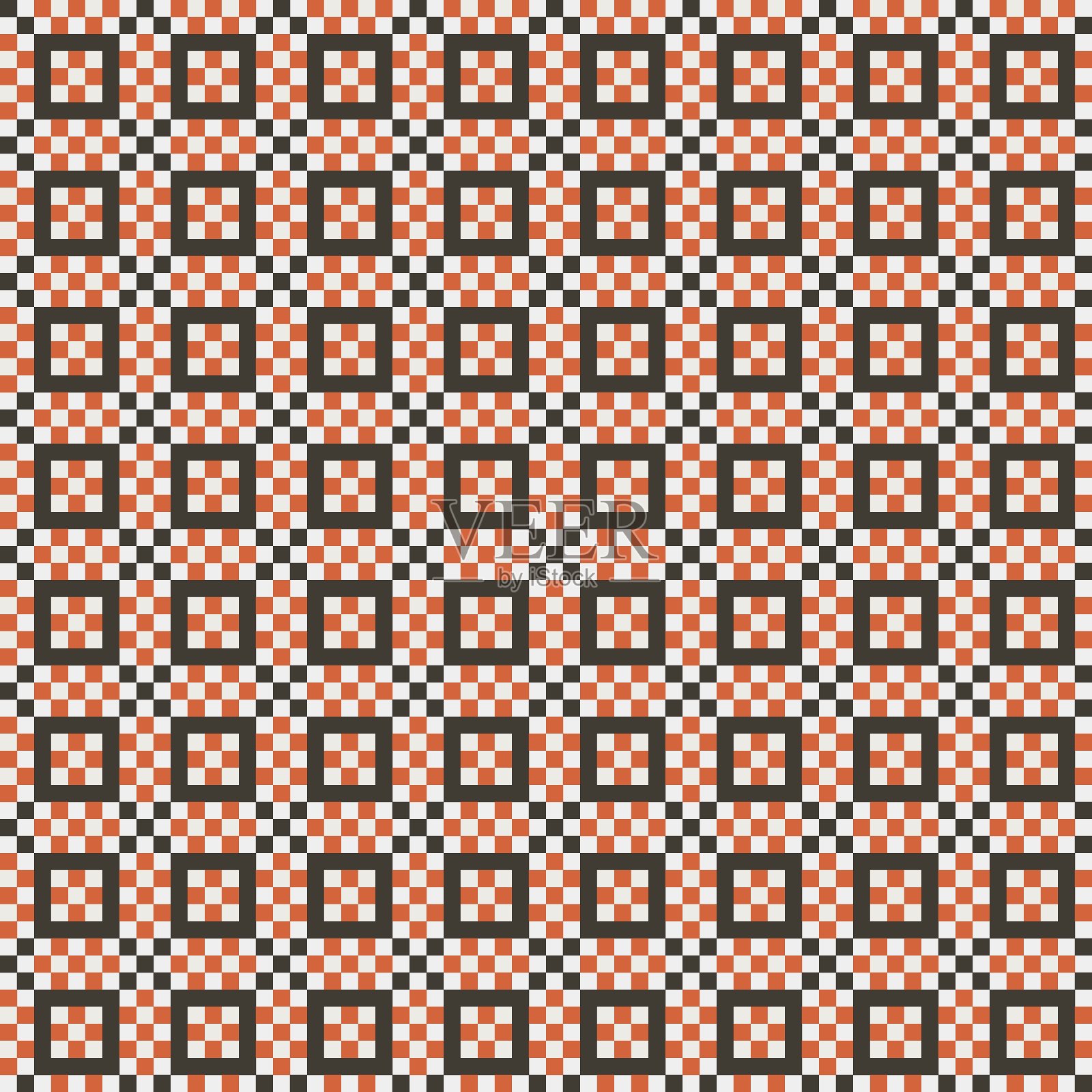 点阵生成式计算艺术插画插画图片素材