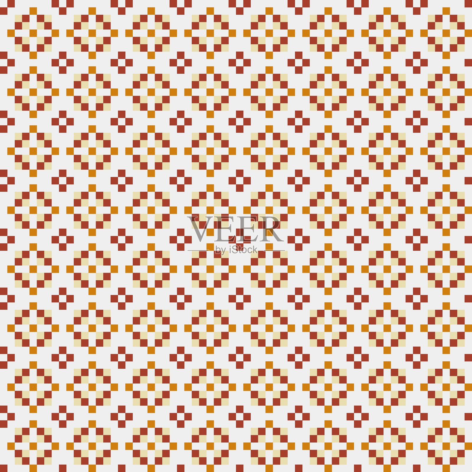 点阵生成式计算艺术插画插画图片素材