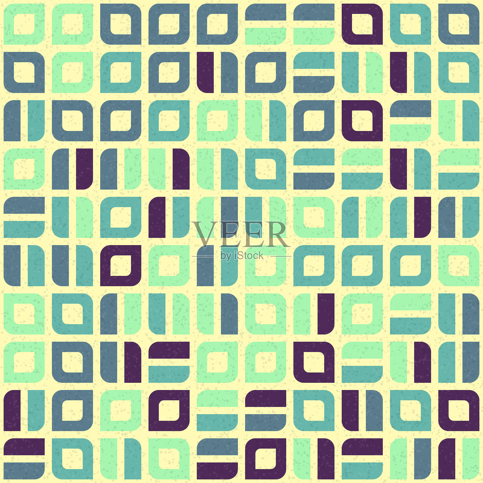 抽象几何图案生成计算艺术插图插画图片素材