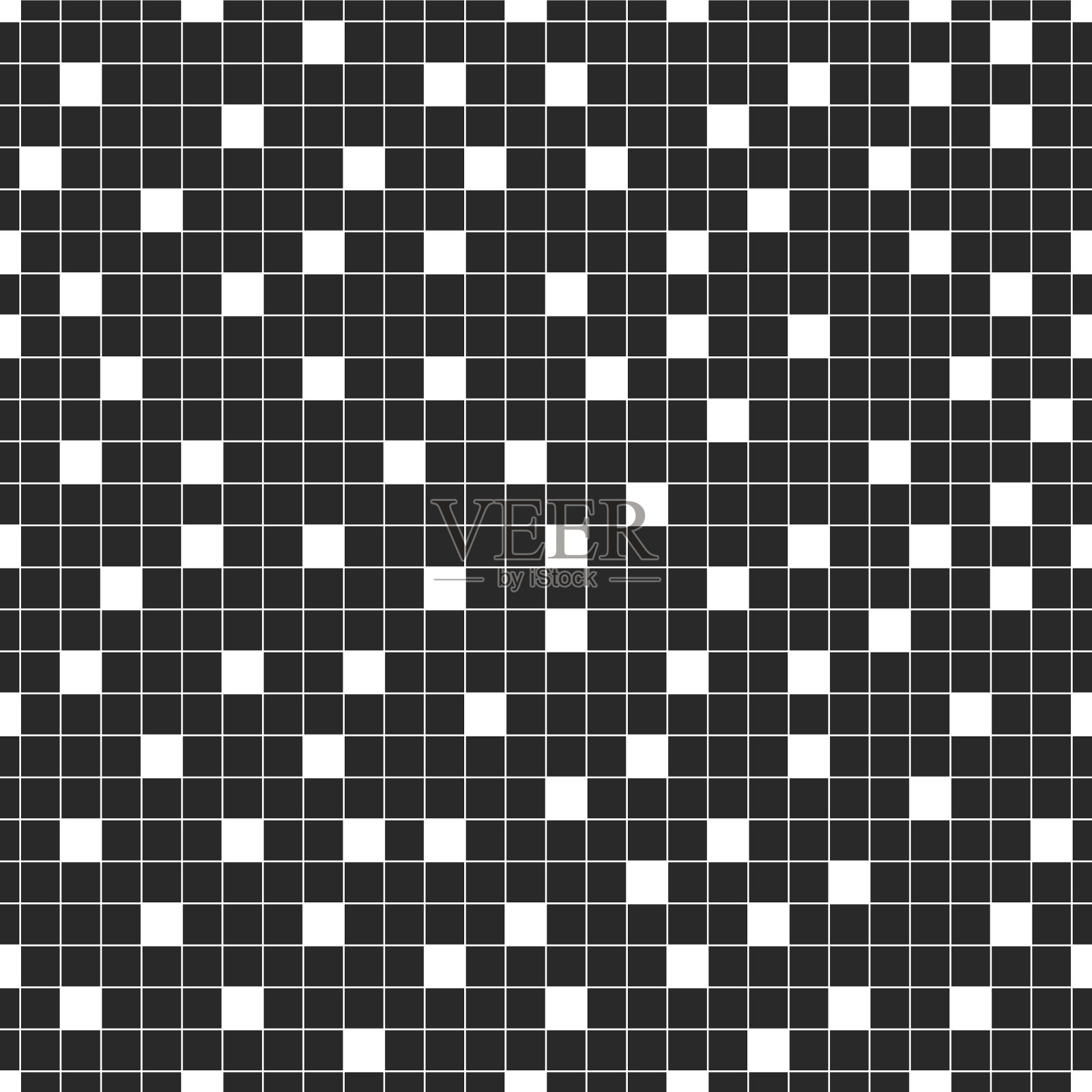 创意无缝马赛克方块图案暗插画图片素材