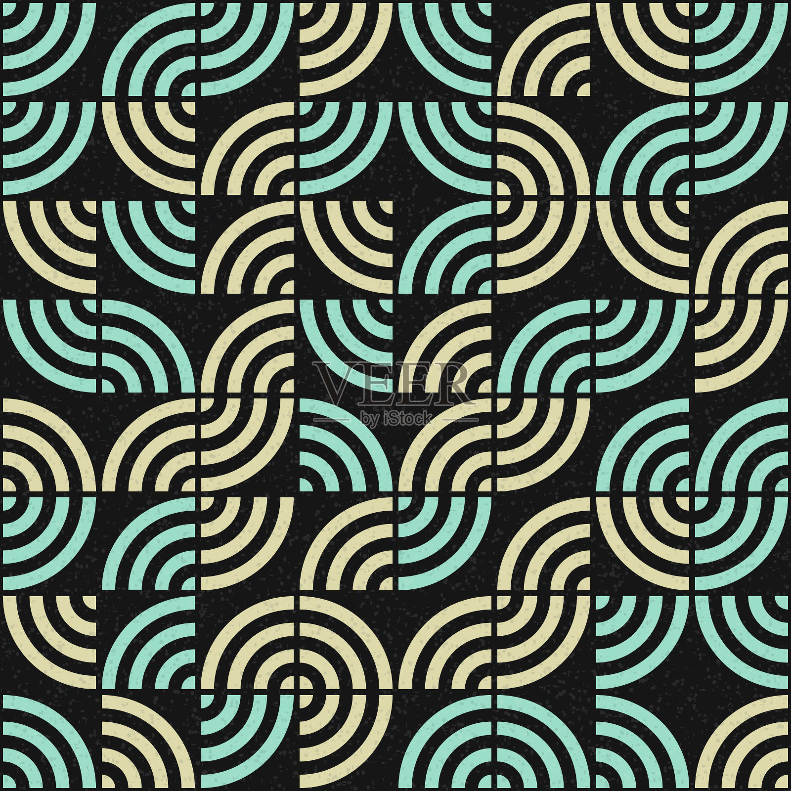 抽象几何图案生成计算艺术插图插画图片素材