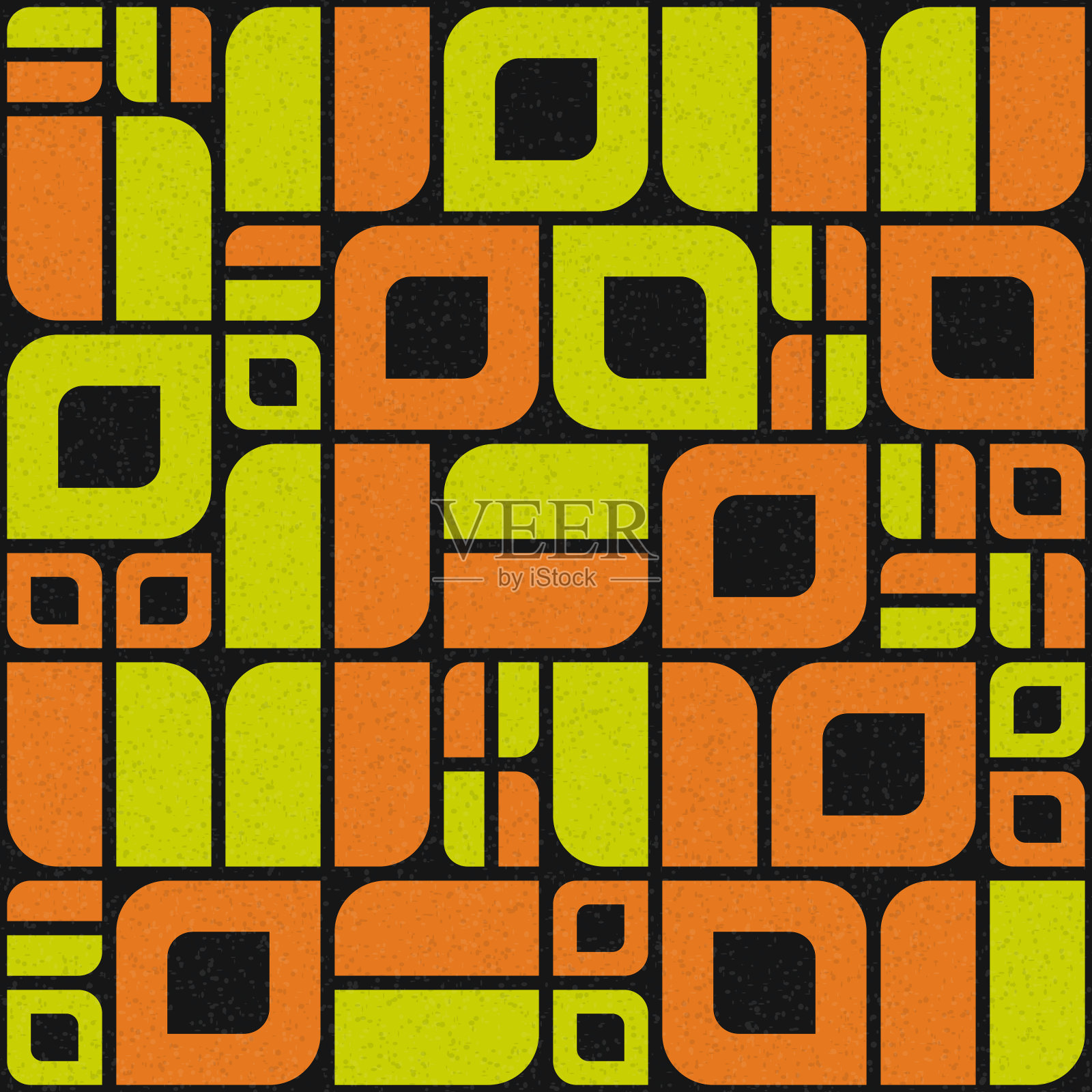 抽象几何图案生成计算艺术插图插画图片素材