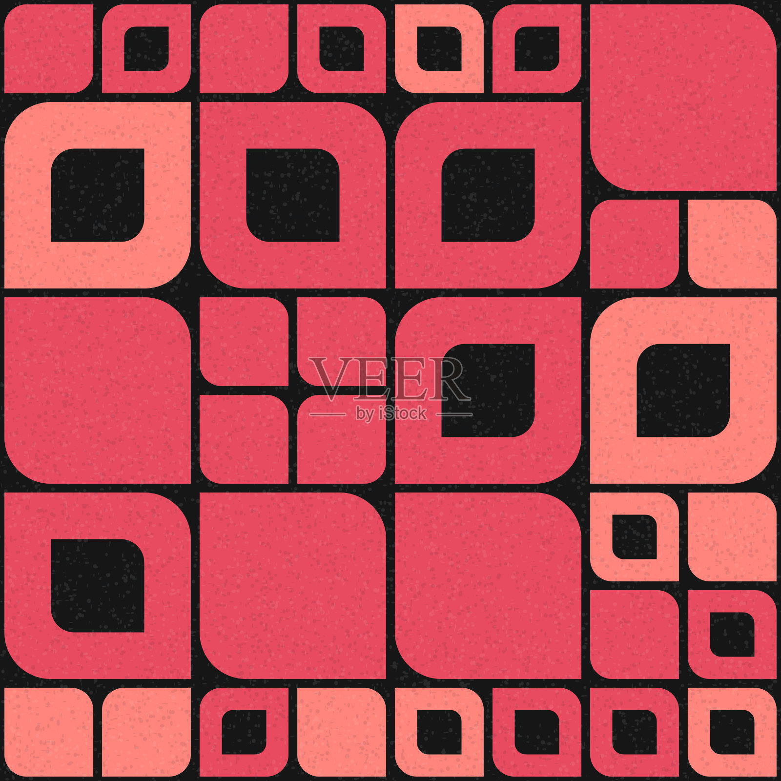 抽象几何图案生成计算艺术插图插画图片素材