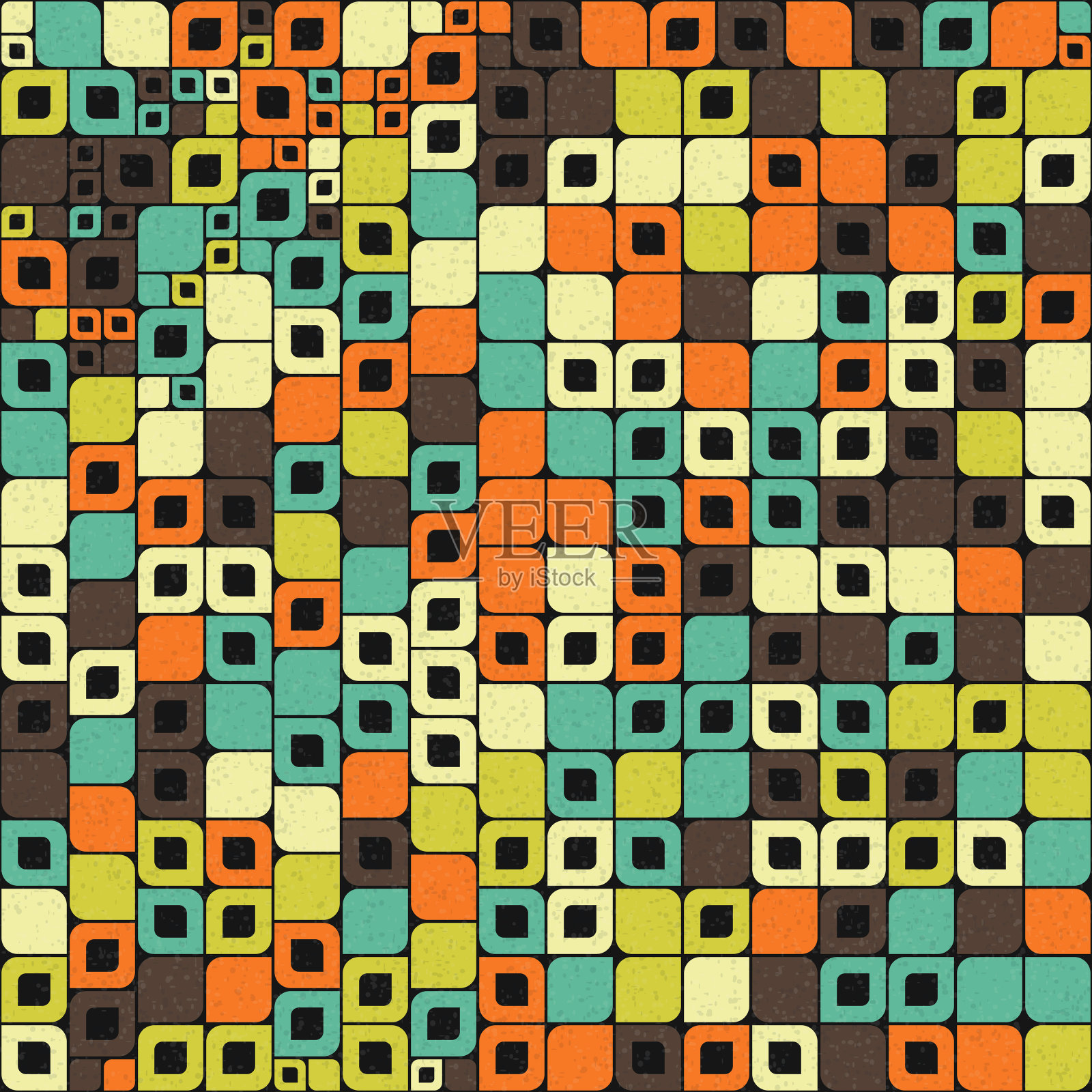 抽象几何图案生成计算艺术插图插画图片素材