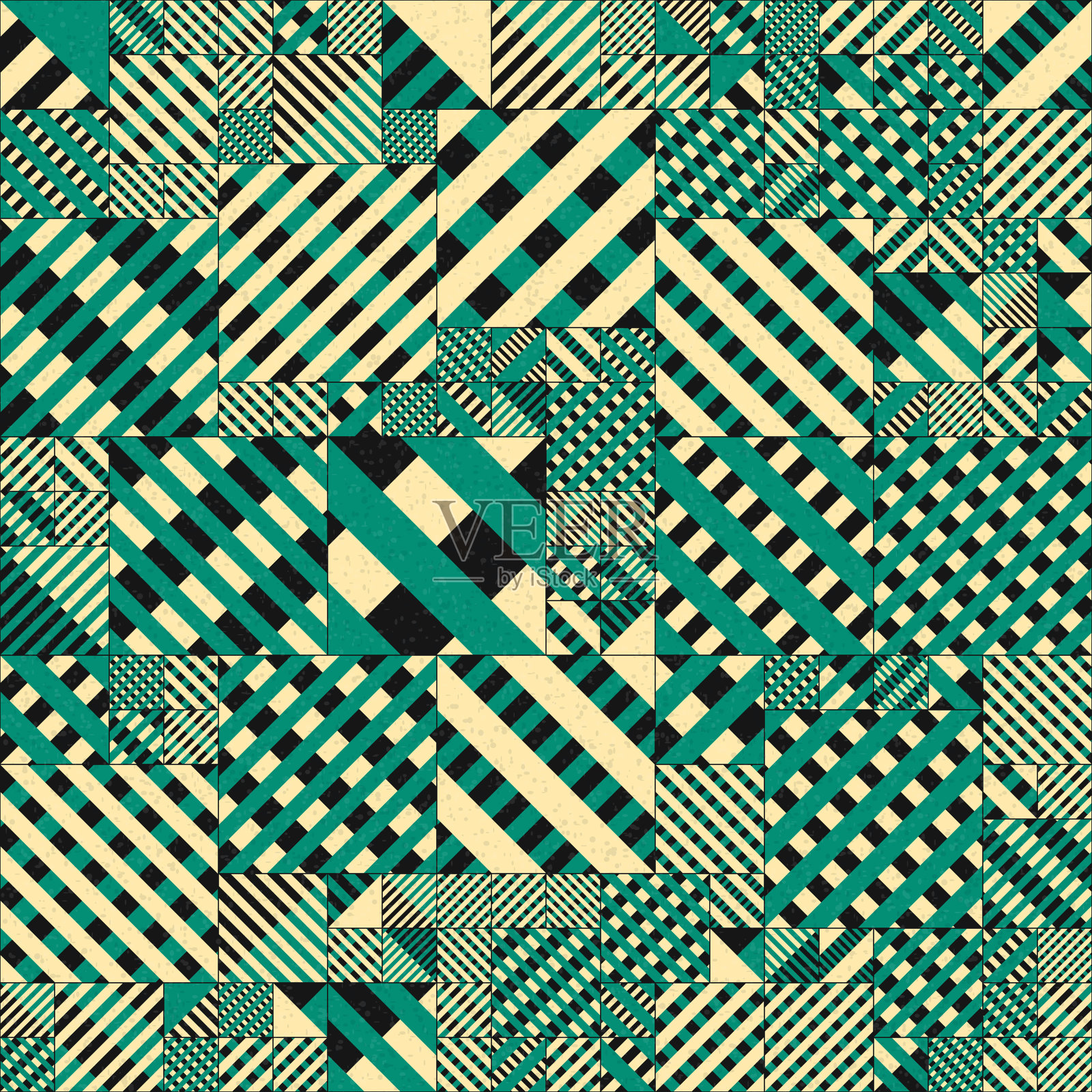 抽象几何图案生成计算艺术插图插画图片素材