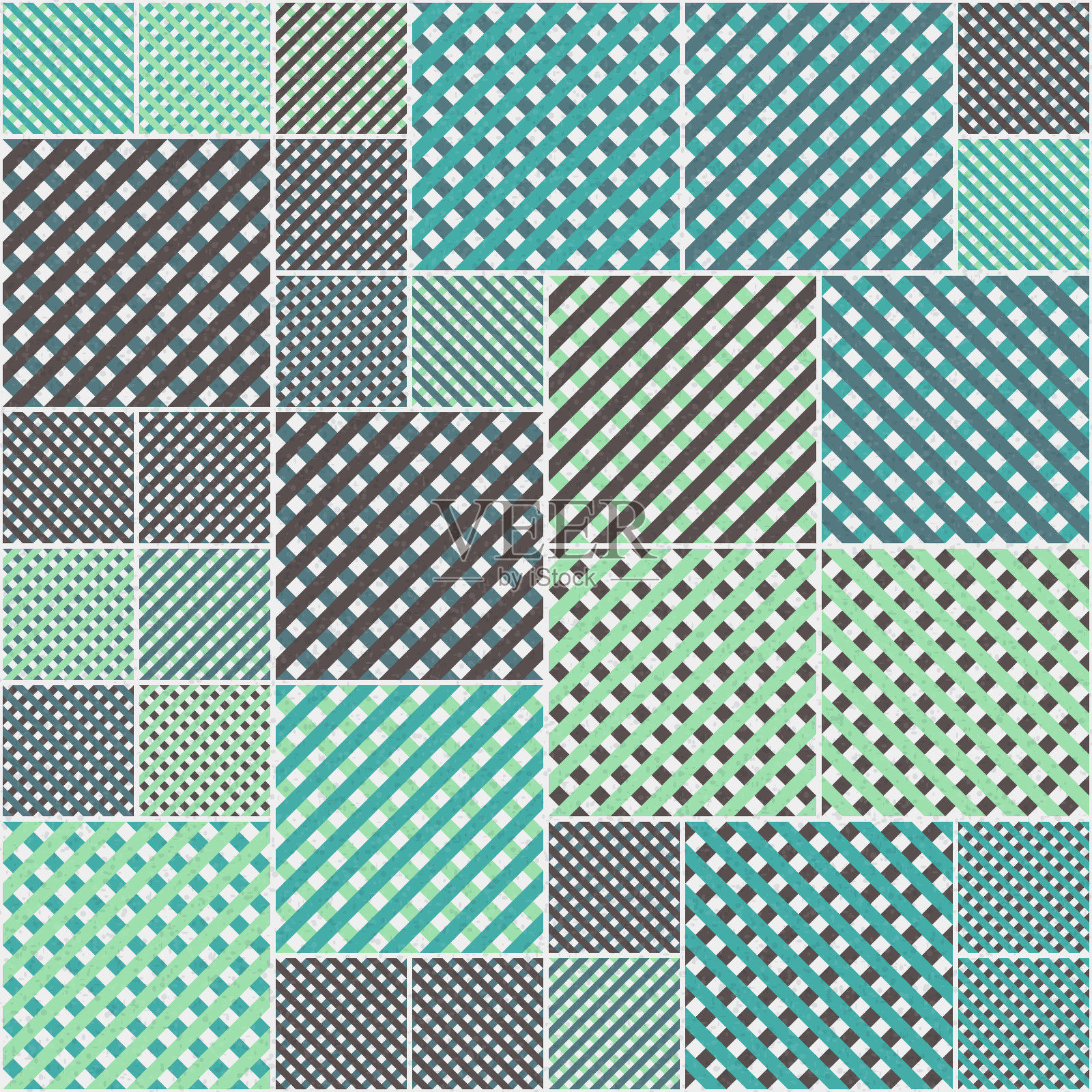 抽象几何图案生成计算艺术插图插画图片素材