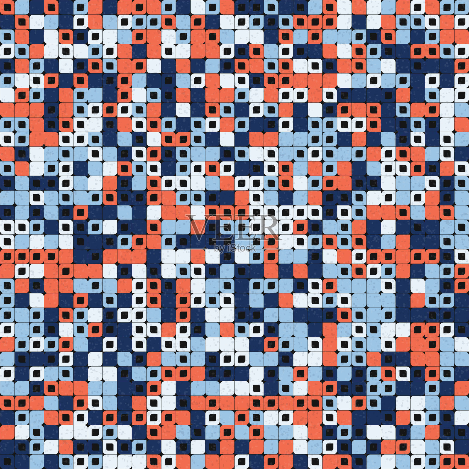 抽象几何图案生成计算艺术插图插画图片素材