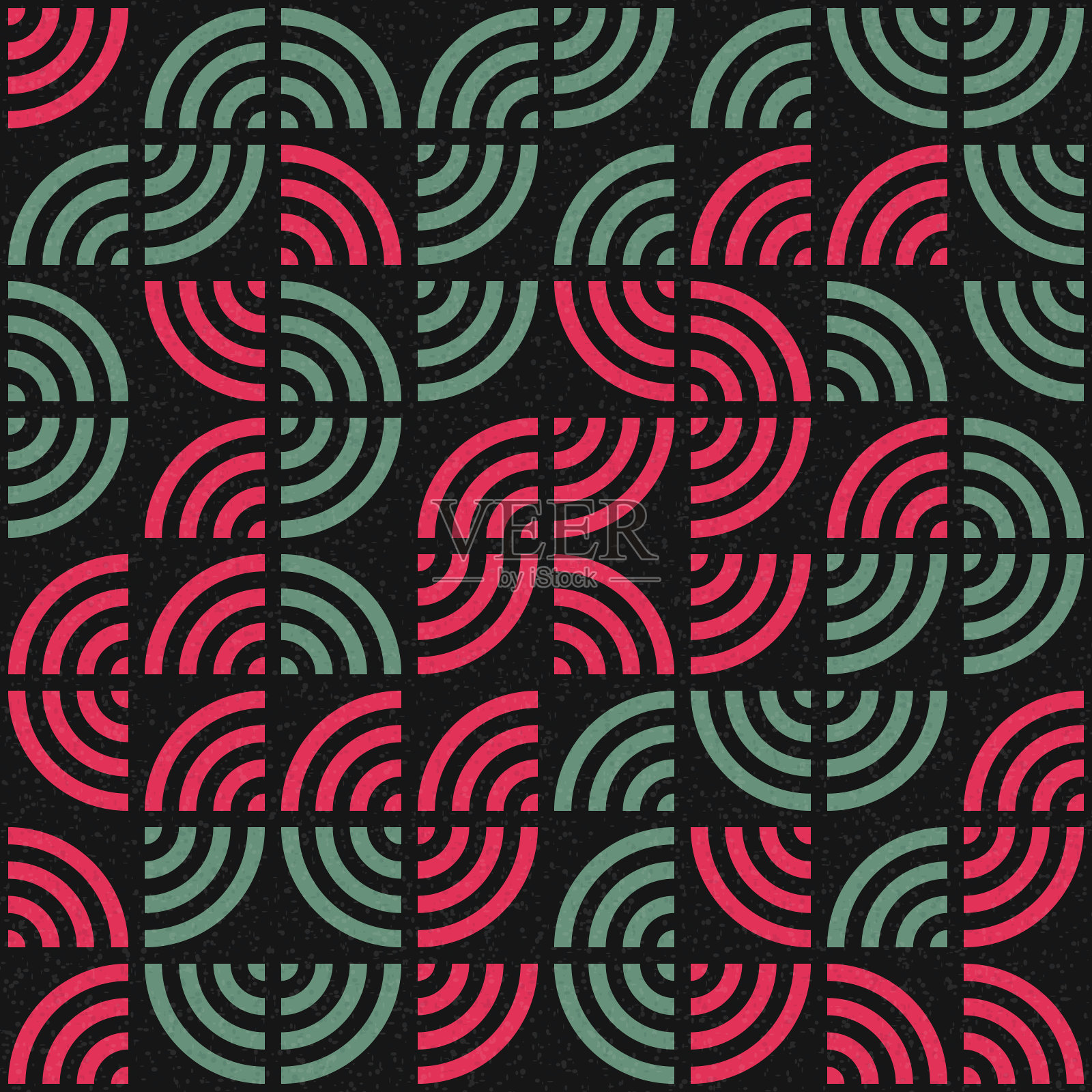 抽象几何图案生成计算艺术插图插画图片素材