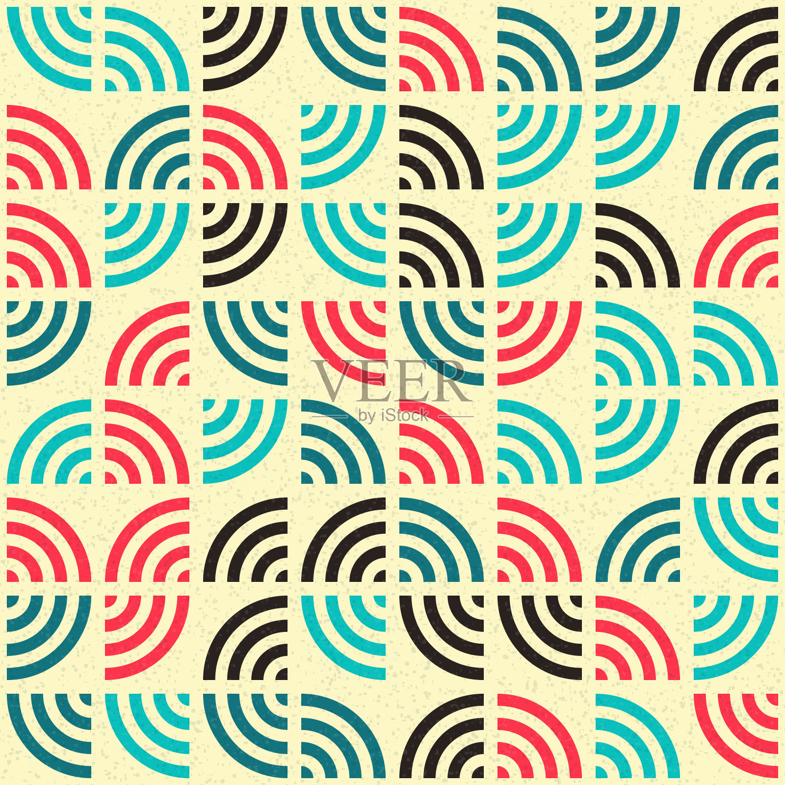 抽象几何图案生成计算艺术插图插画图片素材