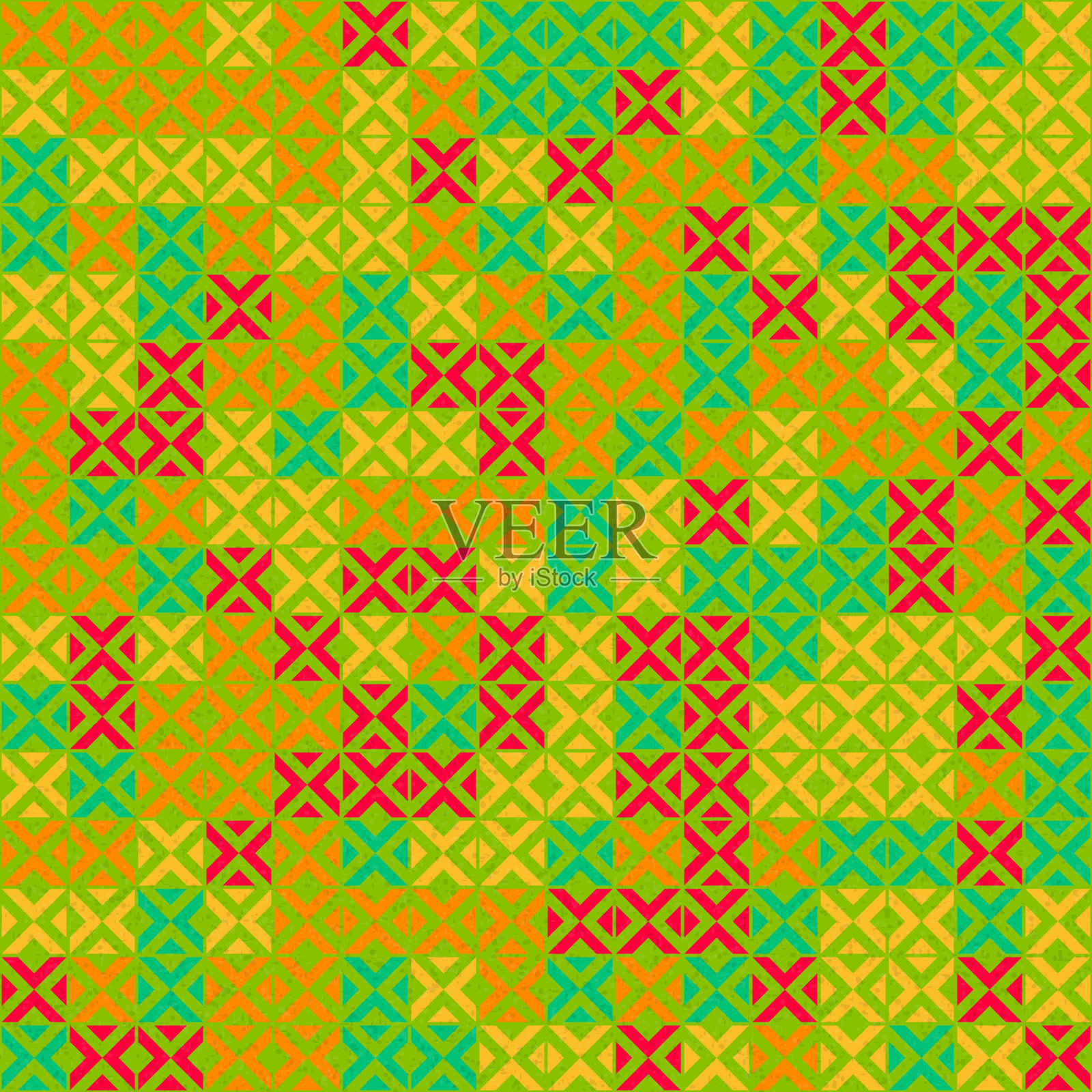 抽象几何图案生成计算艺术插图插画图片素材