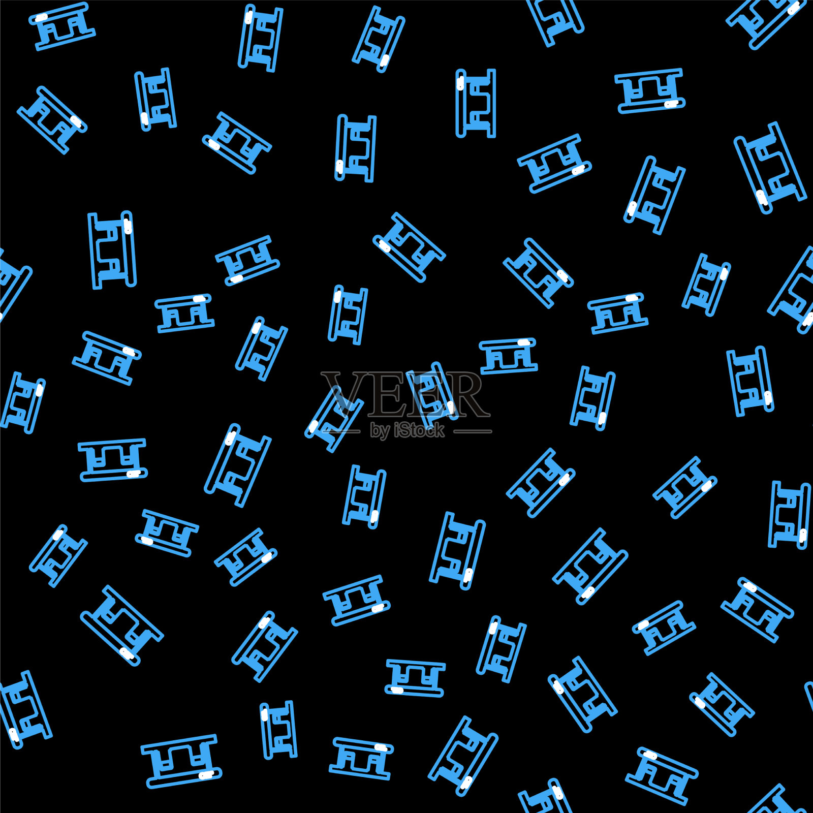 输气站图标隔离无缝插画图片素材