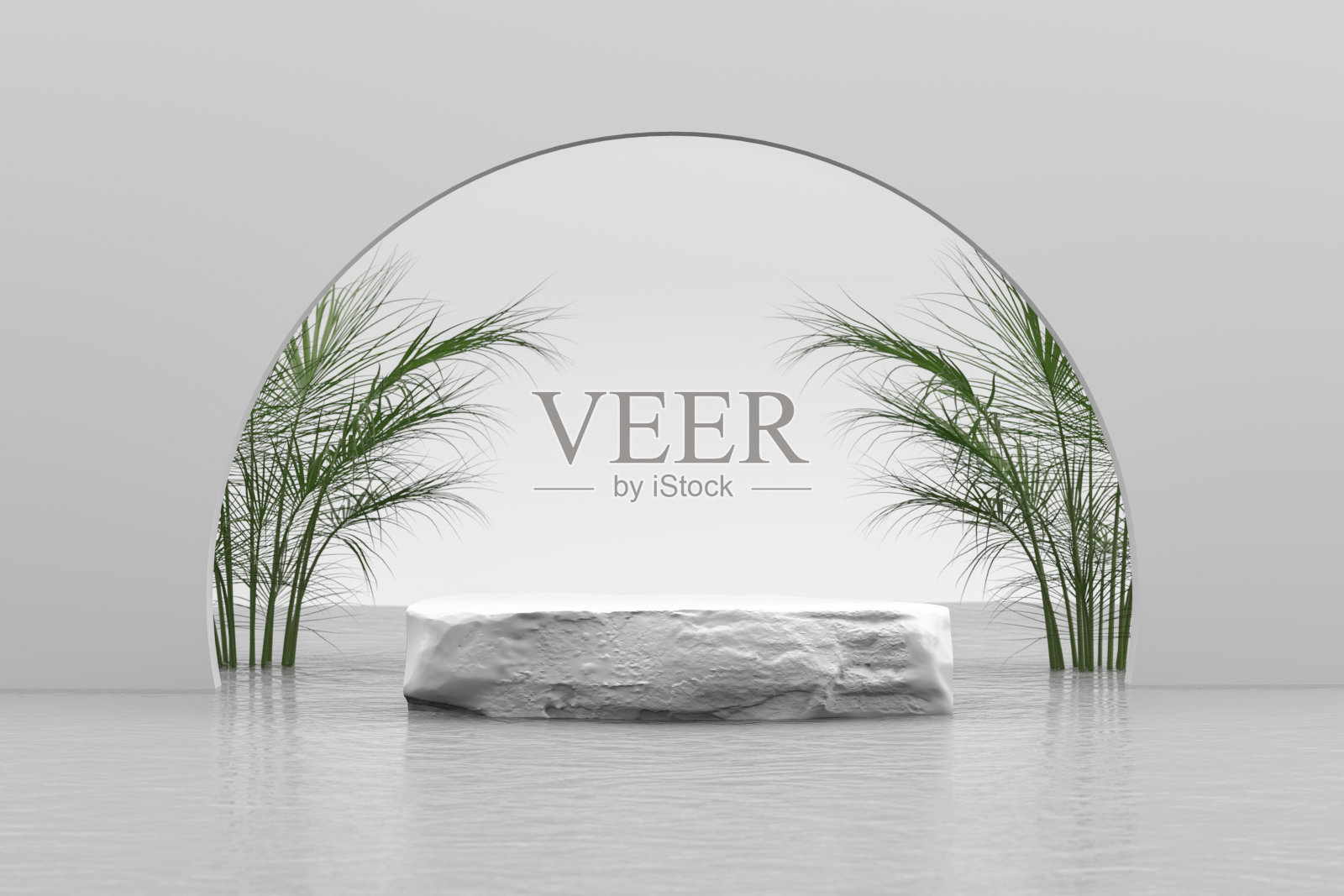 抽象平台，岩石石平台，最小的产品展示照片摄影图片