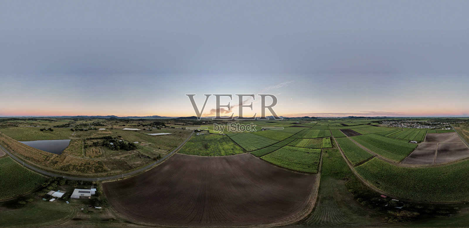 航拍全景照片摄影图片