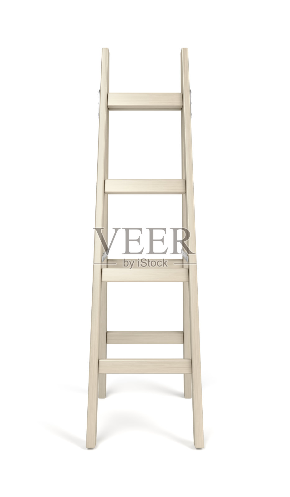 双木梯子照片摄影图片