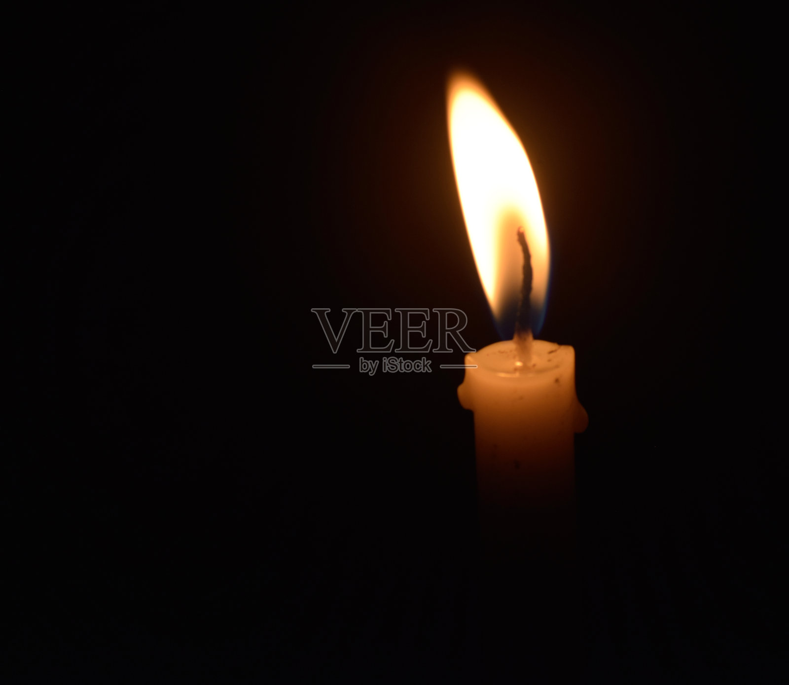 火从蜡烛照片摄影图片