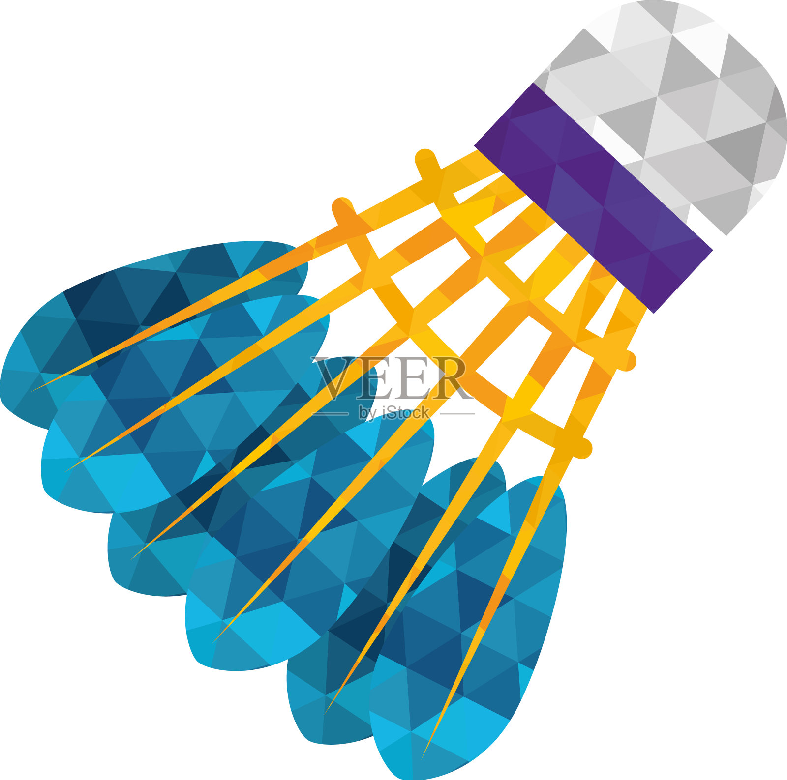 羽毛球羽毛球图标设计元素图片