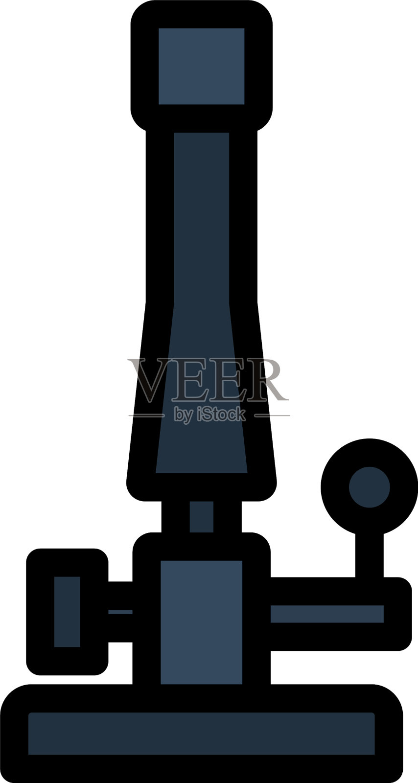 图标化学燃烧器插画图片素材