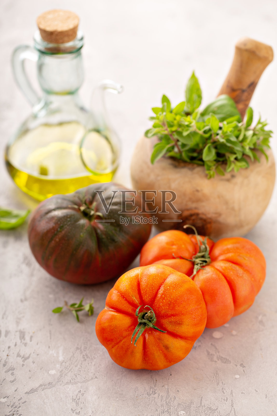 成熟的祖传番茄照片摄影图片