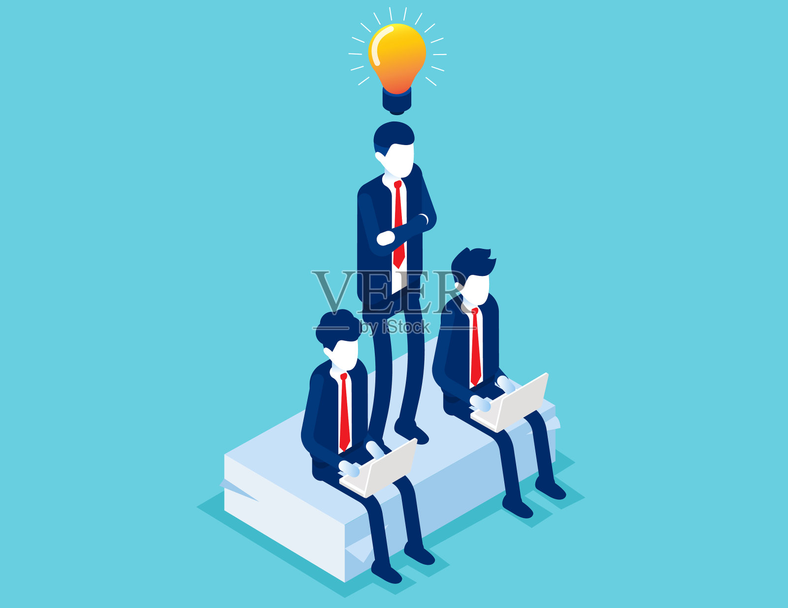 为新经理寻找最好的工作插画图片素材