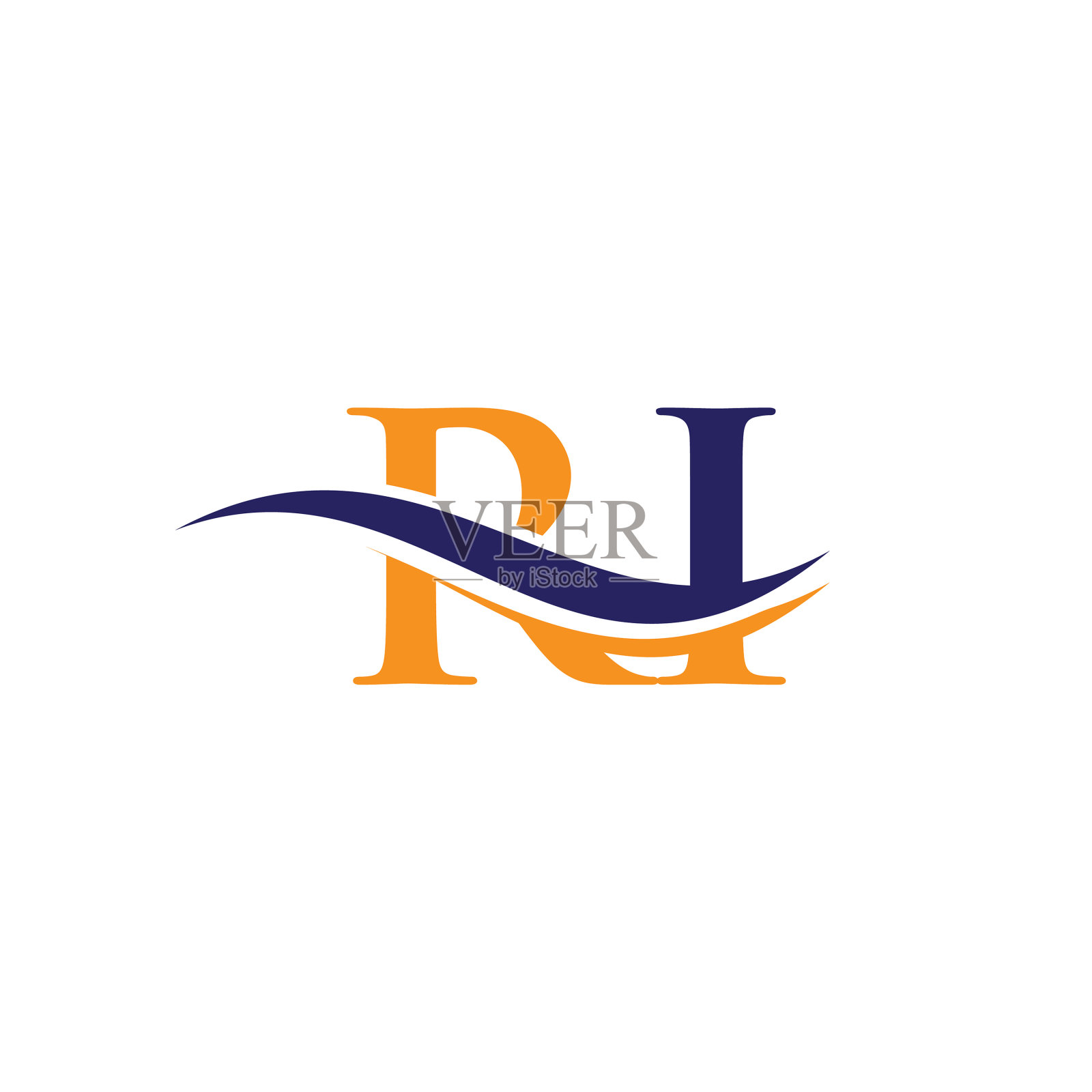 李英浩将标志与商业和公司标识联系在一起插画图片素材