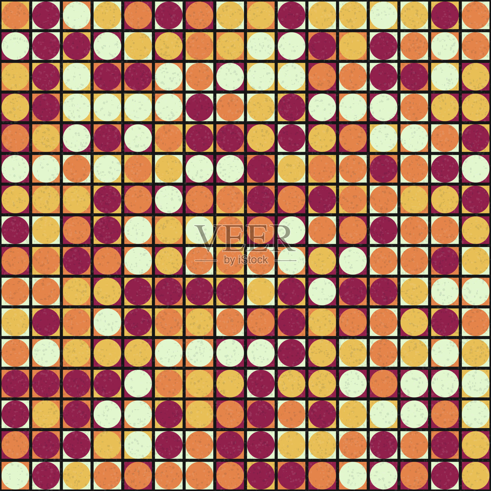 抽象几何图案生成计算艺术插图插画图片素材