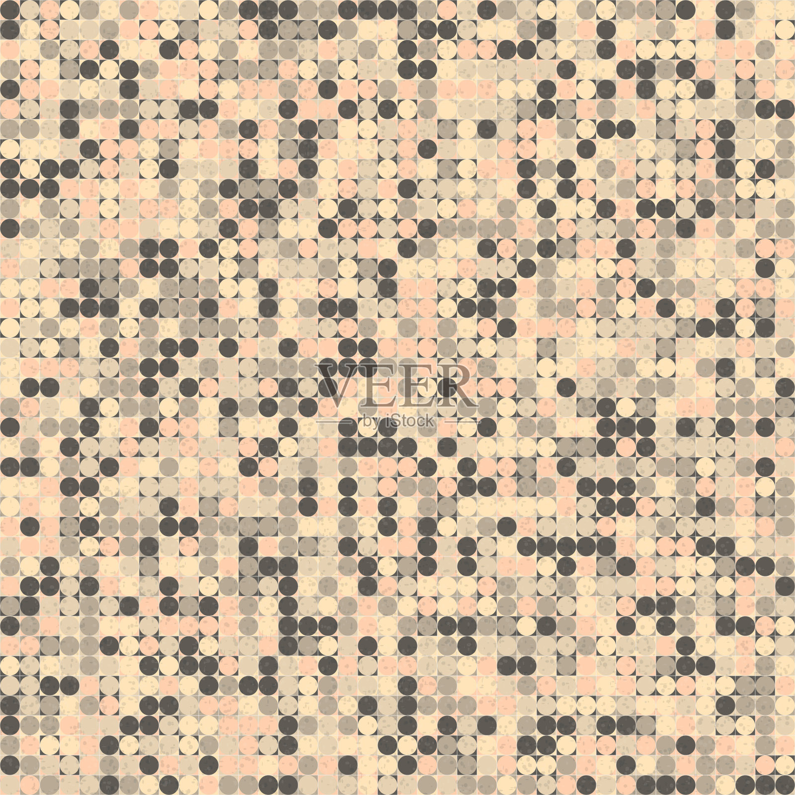 抽象几何图案生成计算艺术插图插画图片素材