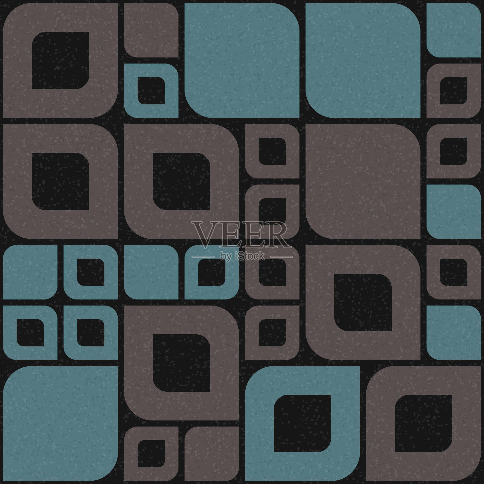 抽象几何图案生成计算艺术插图插画图片素材