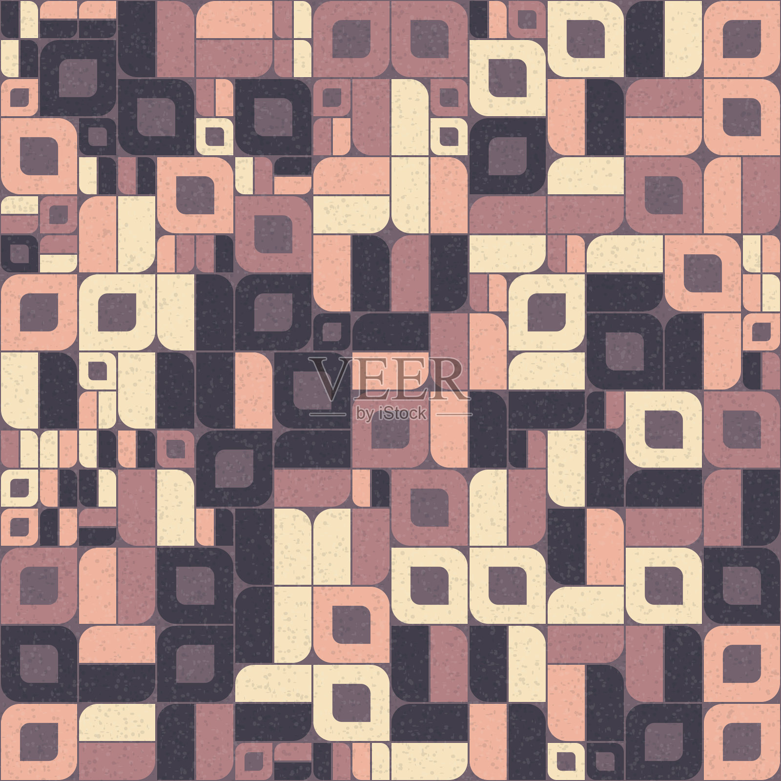 抽象几何图案生成计算艺术插图插画图片素材