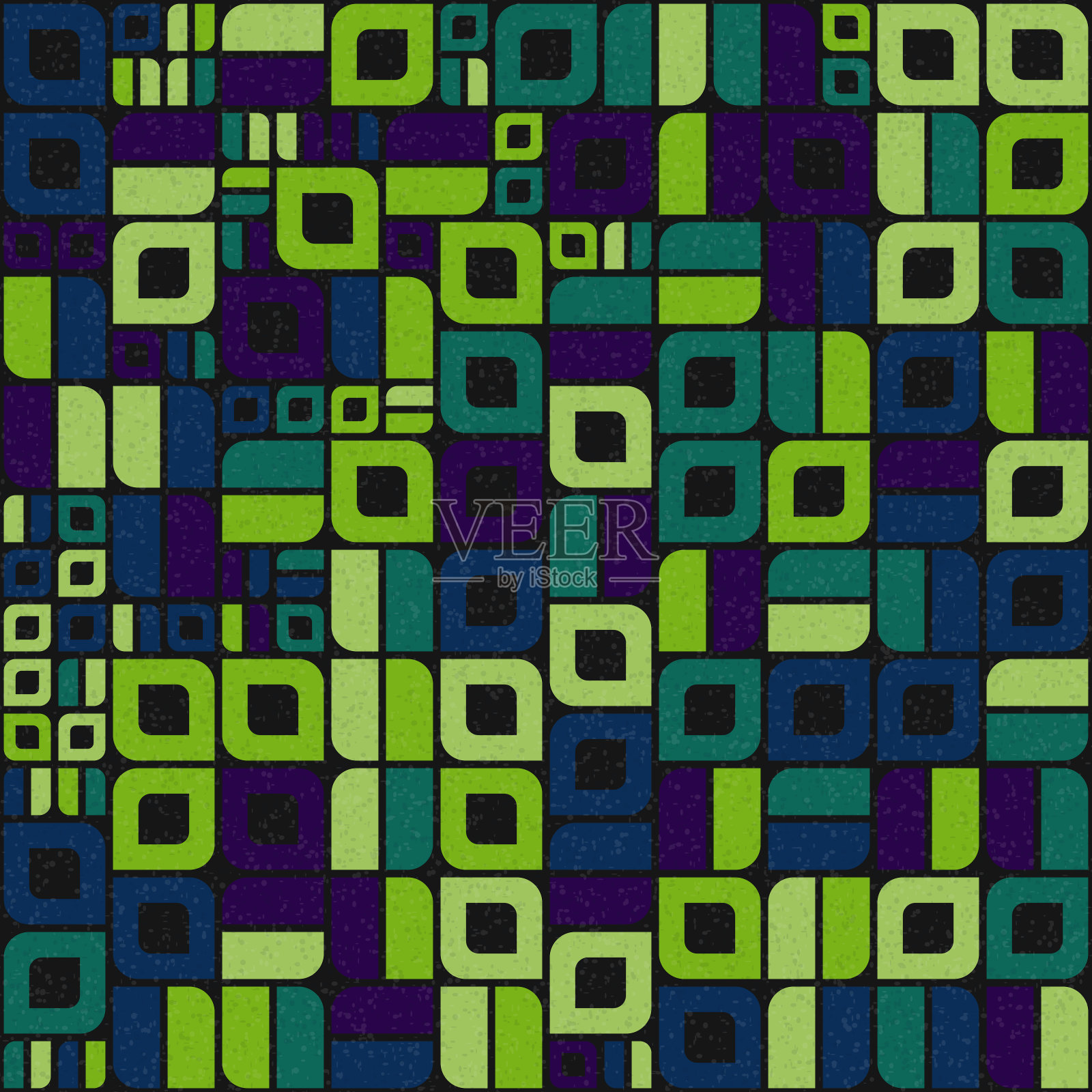 抽象几何图案生成计算艺术插图插画图片素材