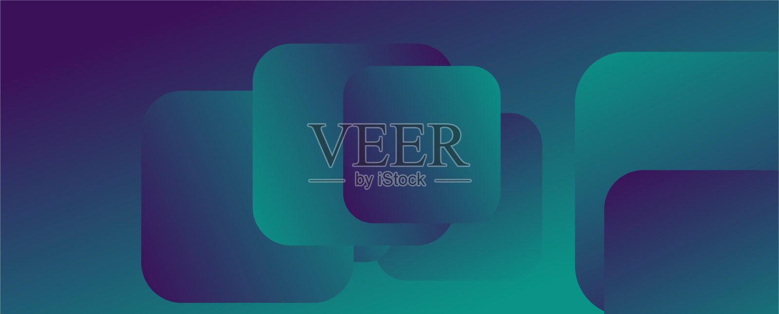 正方形形状构成几何抽象插画图片素材