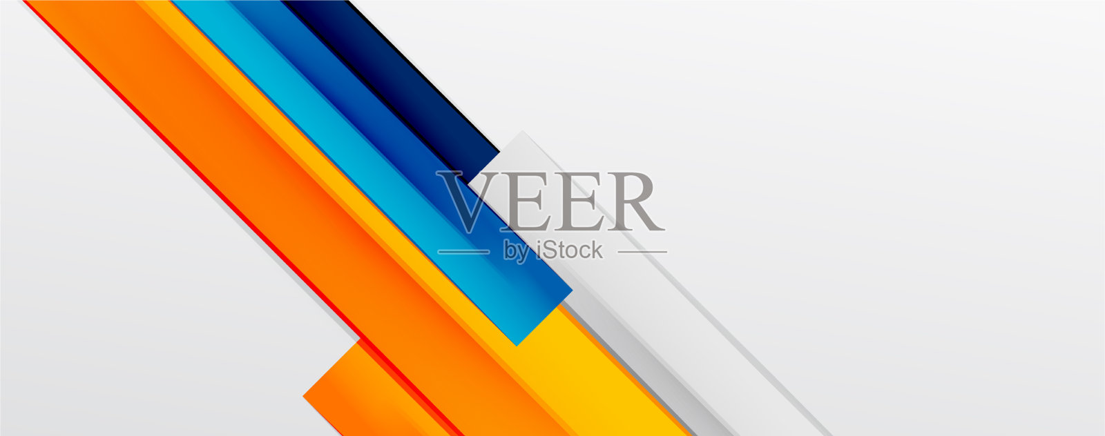 色彩抽象线条时尚几何背景插画图片素材