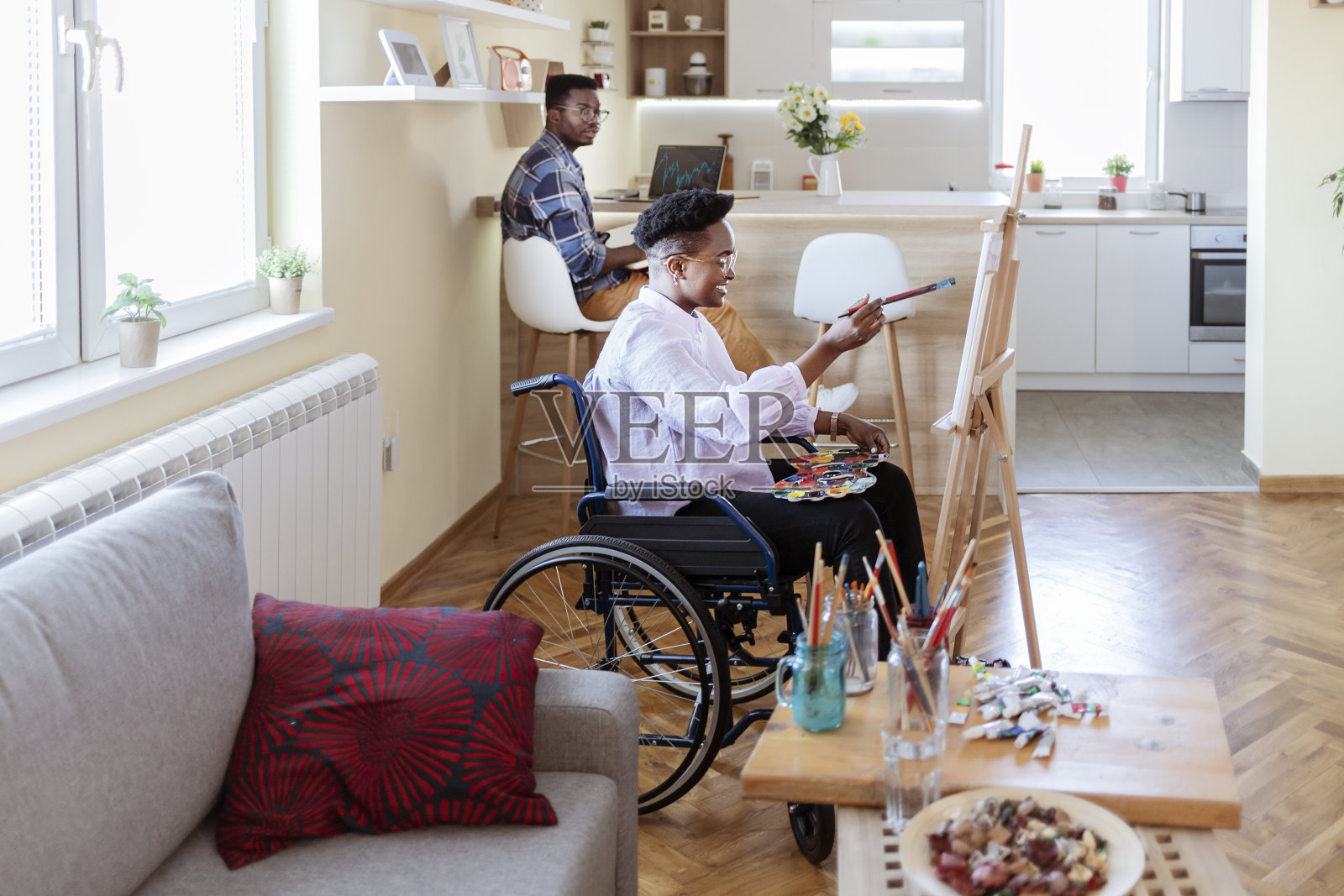 艺术不需要语言，它自己就能说明问题照片摄影图片